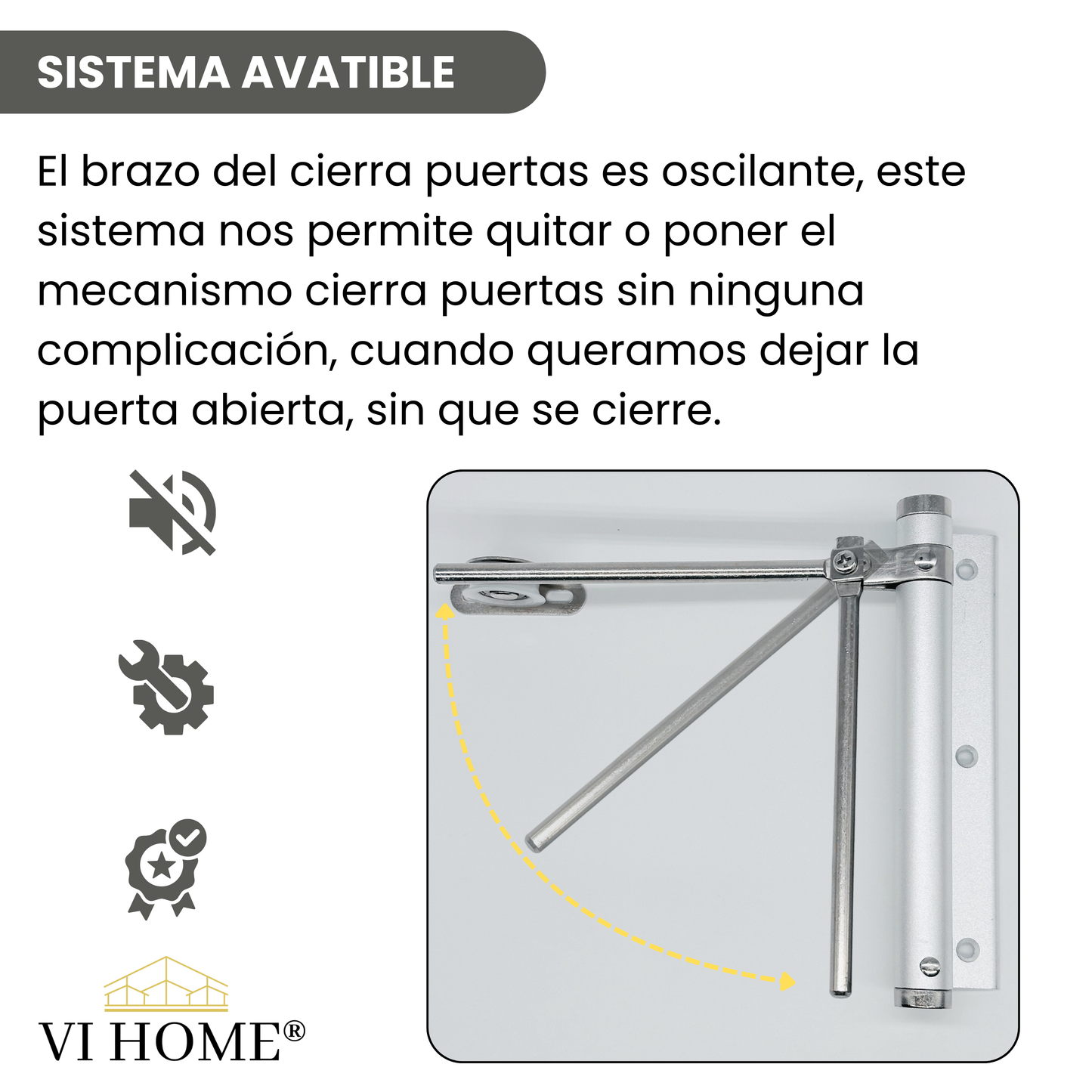 Cierra Puertas Pequeño para el Hogar
