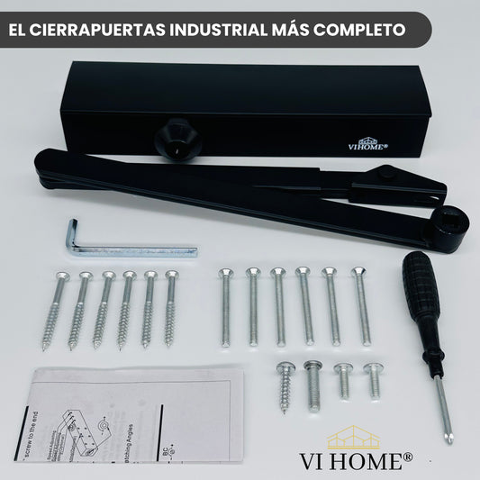 Cierrapuertas Grande Premium / Amortiguación hidráulica